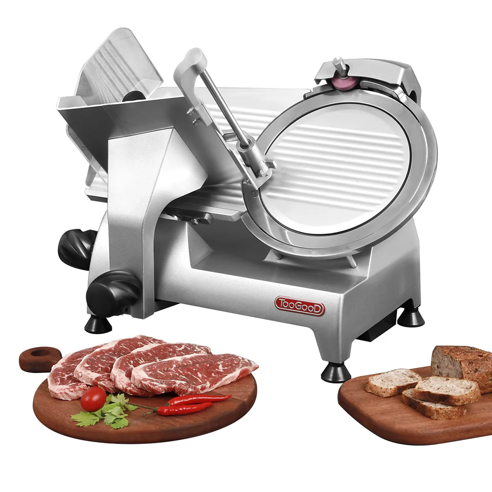 Valley Sportsman, 8in. Commercial Meat Slicer, Blade Diameter 8 in, Horsepower 0.3 HP, Volts 120